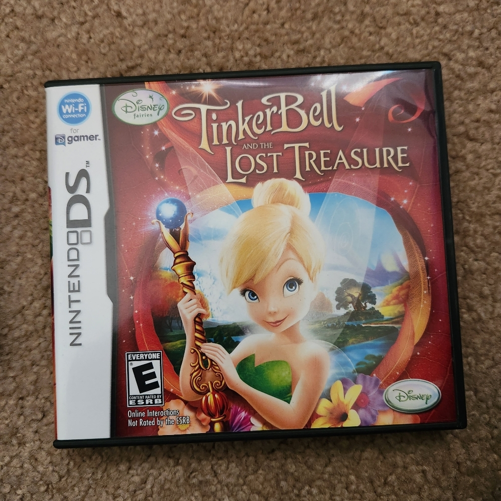 Nintendo DS Tinkerbell Lost treasure game